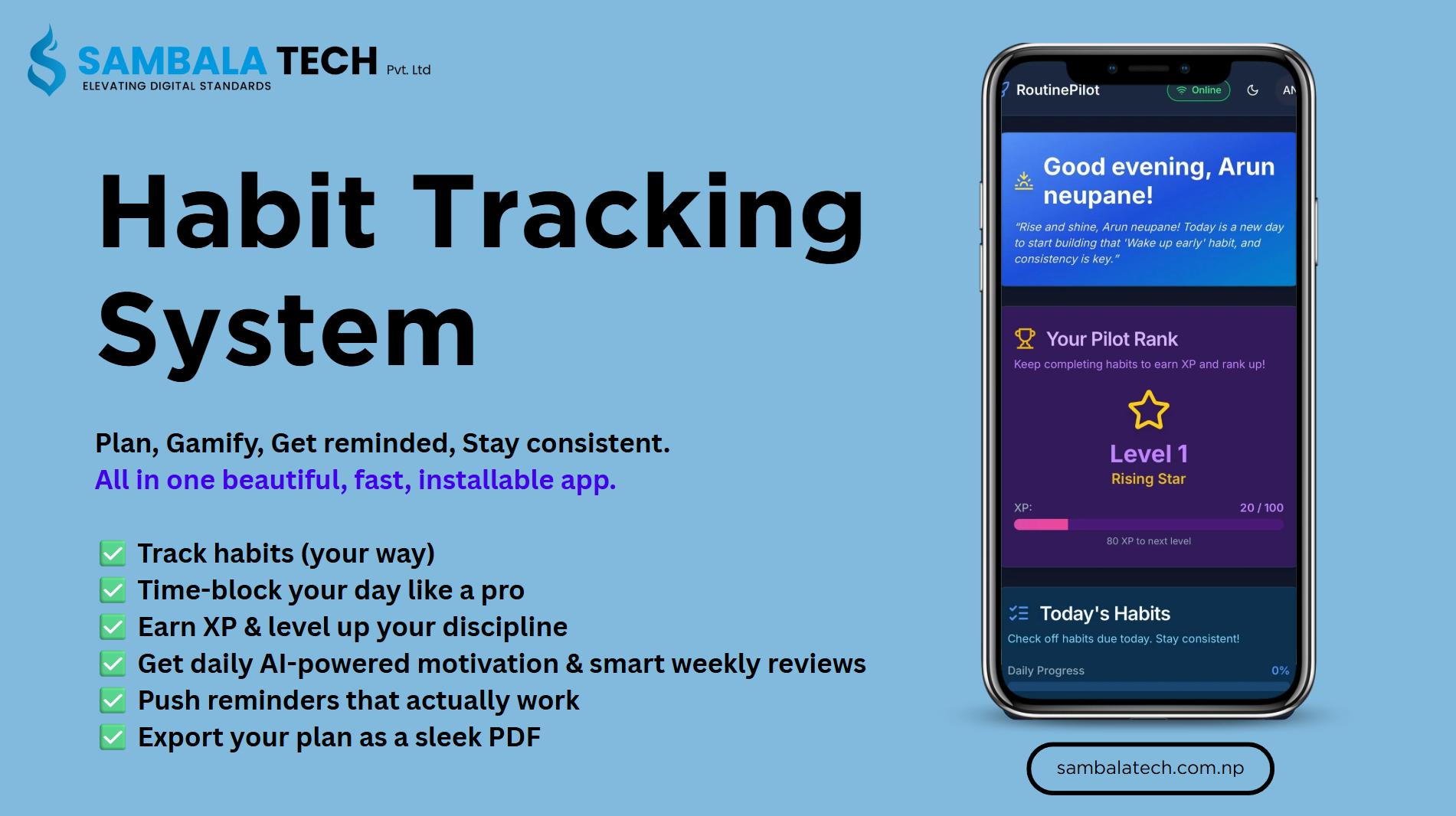 Habit Tracking System